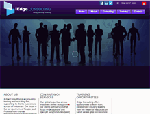 Tablet Screenshot of iedge-consulting.com